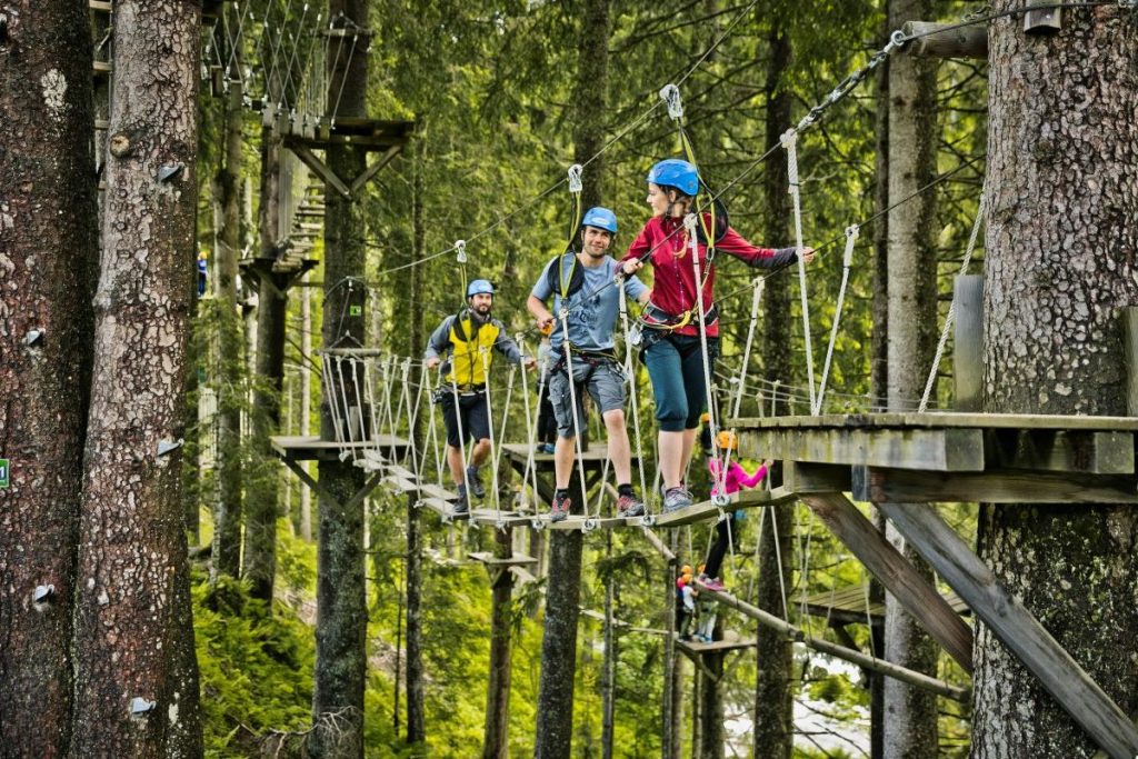 High Ropes Park Saalbach Hinterglemm (Austria)